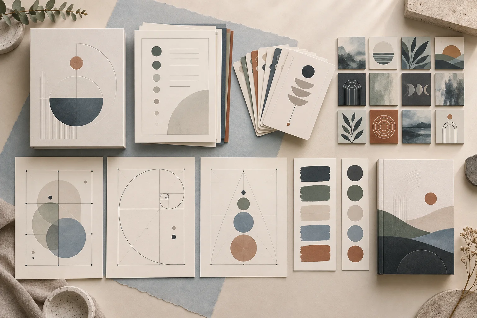 GalleryDNA collection planning materials and coordinated wall-art examples